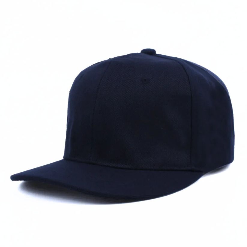 Navy Blue Snapback Cap