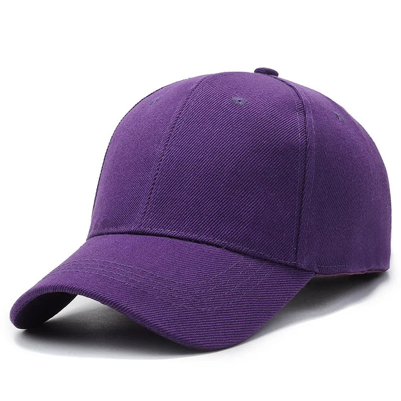 Purple Classic Style Baseball Cap