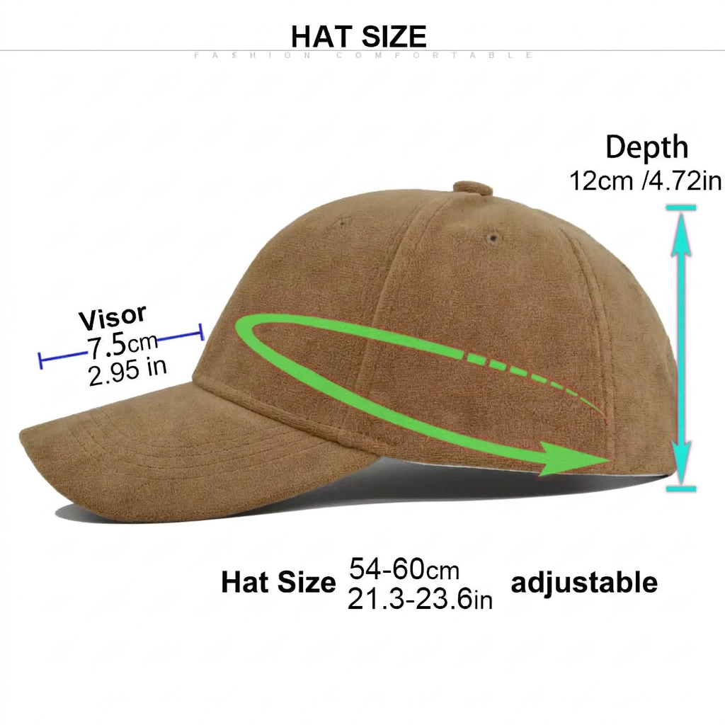 Yellow Suede-Effect Baseball Cap