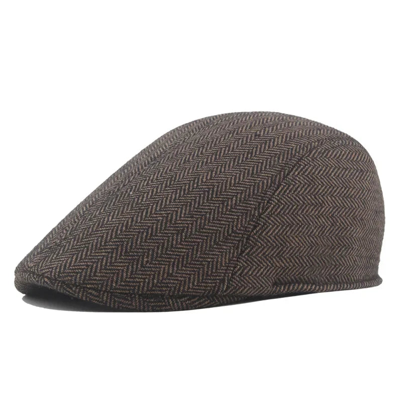 Brown Flat Cap