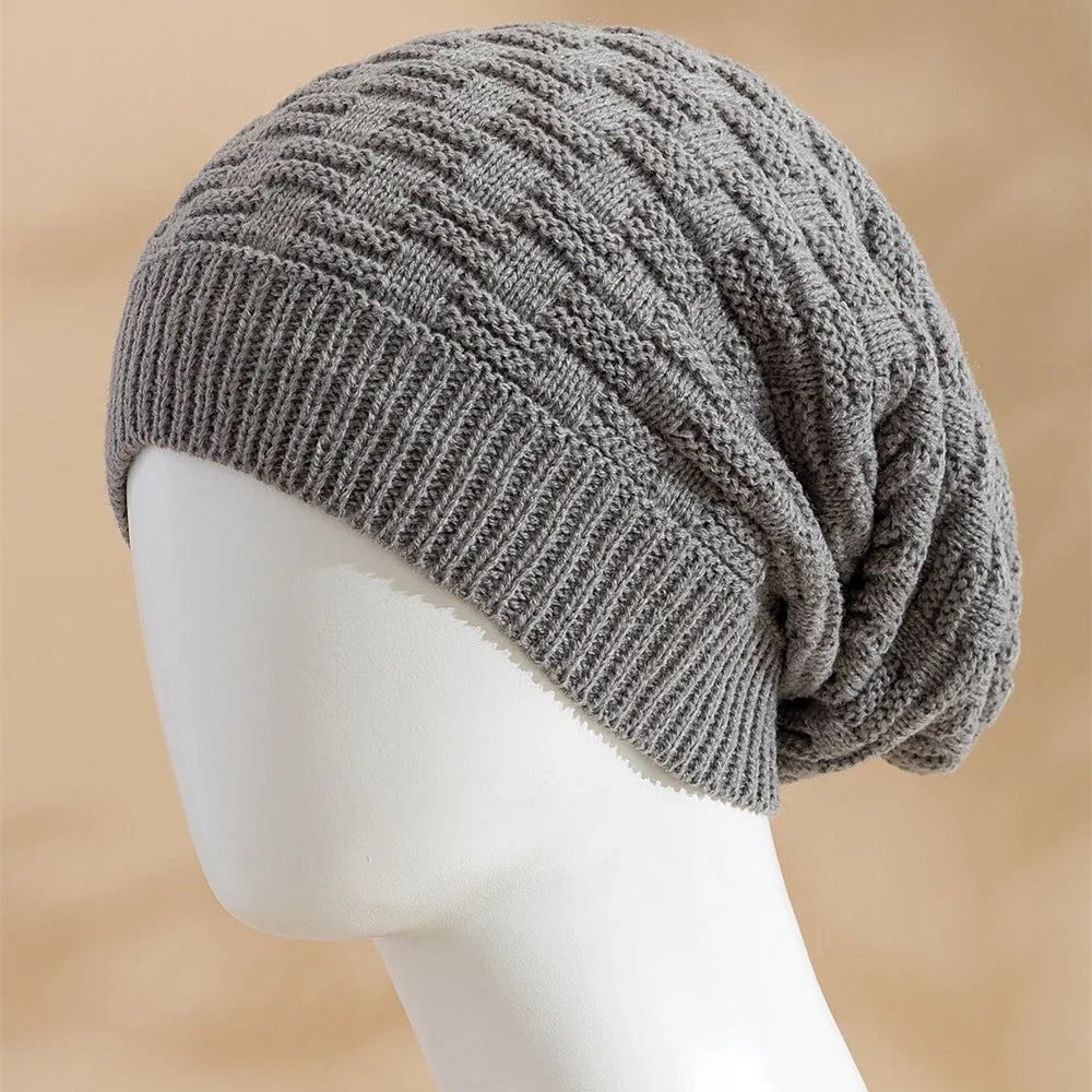 Slouchy Knitted Beanies Unisex