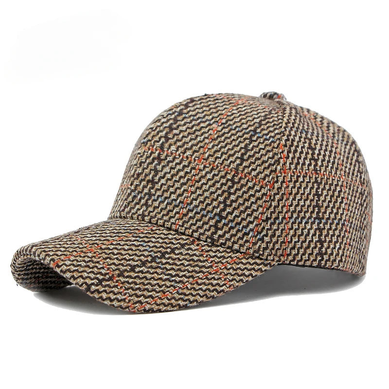 Black Heritage Checkered Baseball Cap