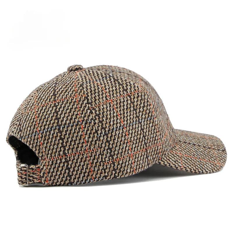 Black Heritage Checkered Baseball Cap