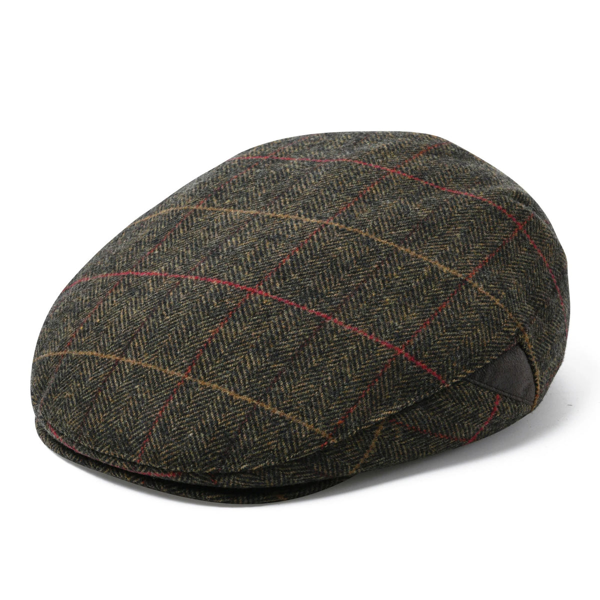 Tweed Herringbone Irish Cap