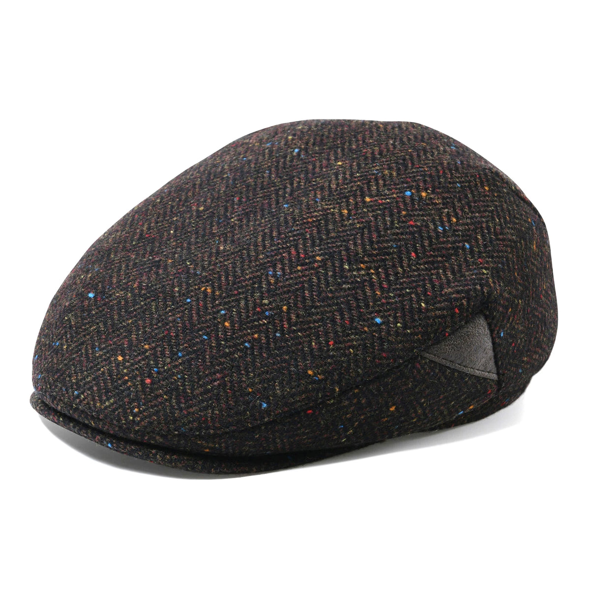 Tweed Herringbone Irish Cap
