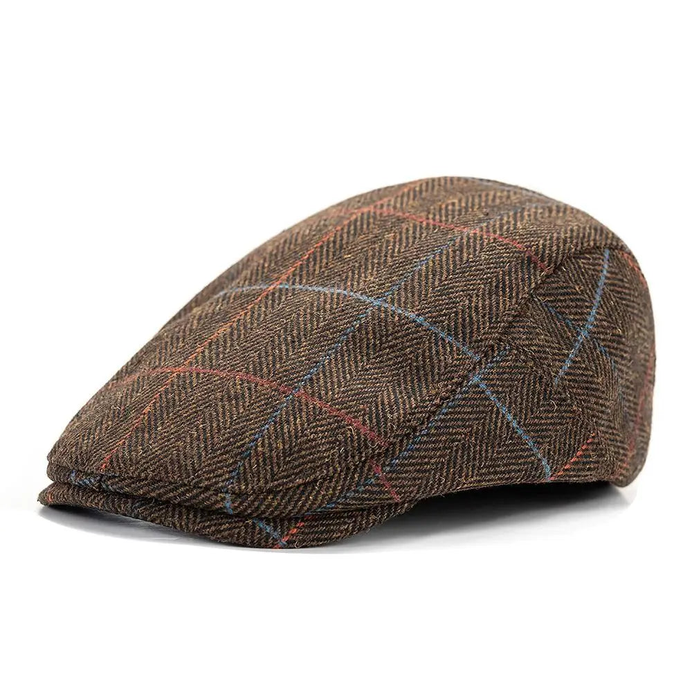 Classic Warm Gatsby Wool Blend Beret
