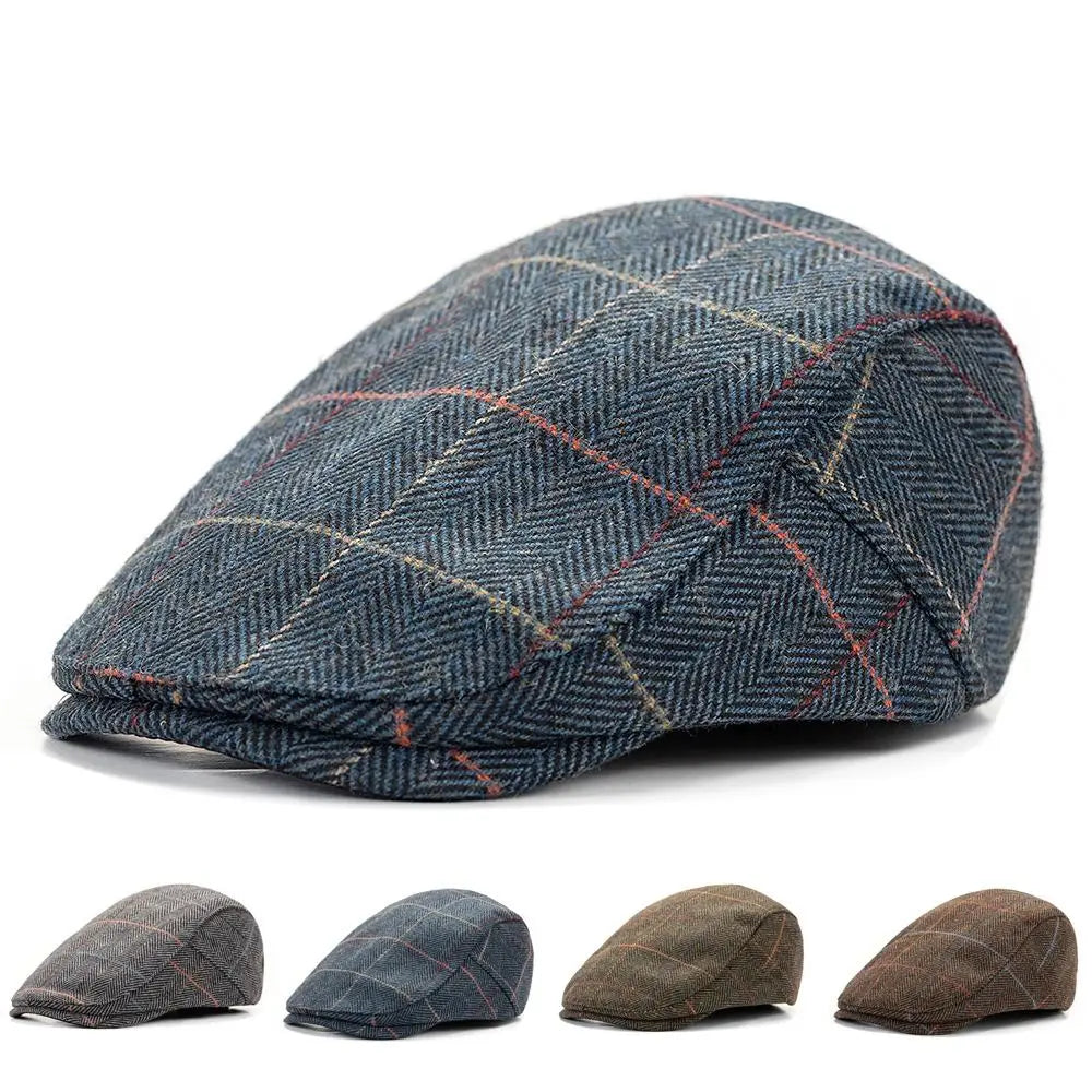 Classic Warm Gatsby Wool Blend Beret