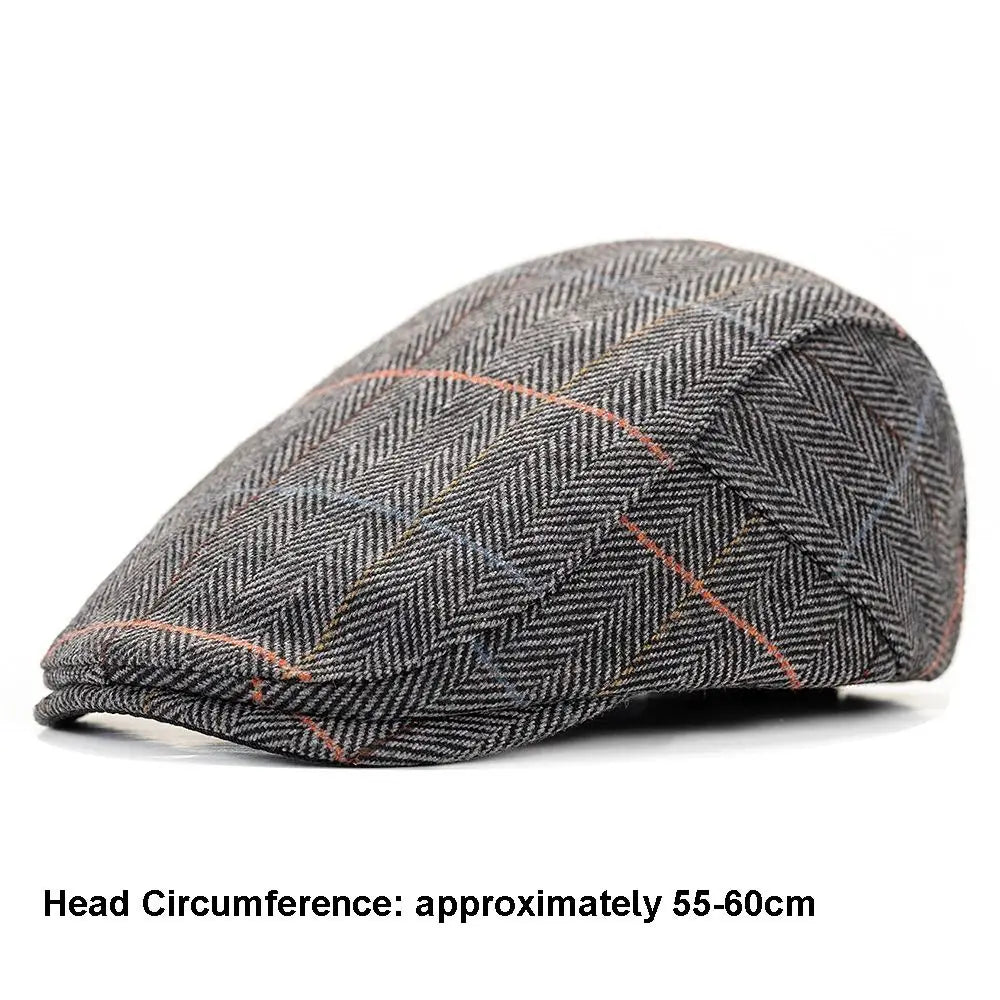 Classic Warm Gatsby Wool Blend Beret