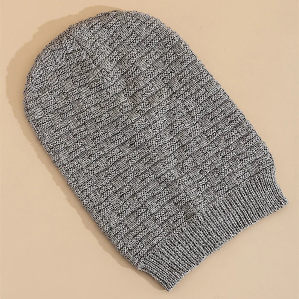 Light Grey Slouchy Beanie