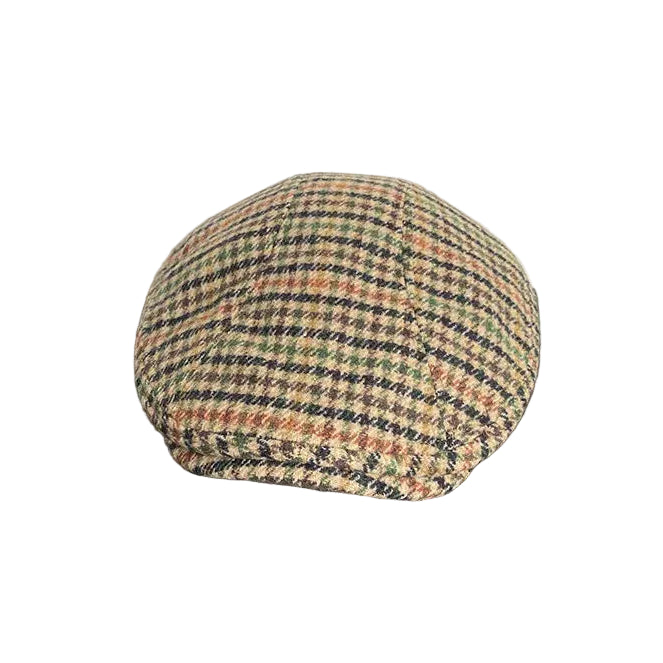 Autumn Plaid Flat Cap