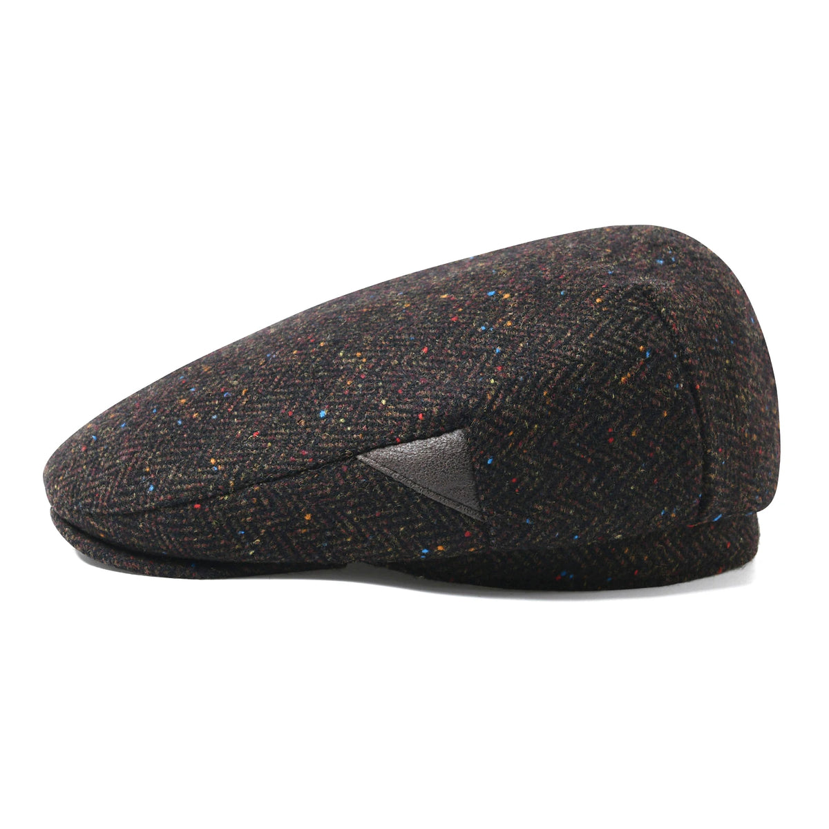 Tweed Herringbone Irish Cap