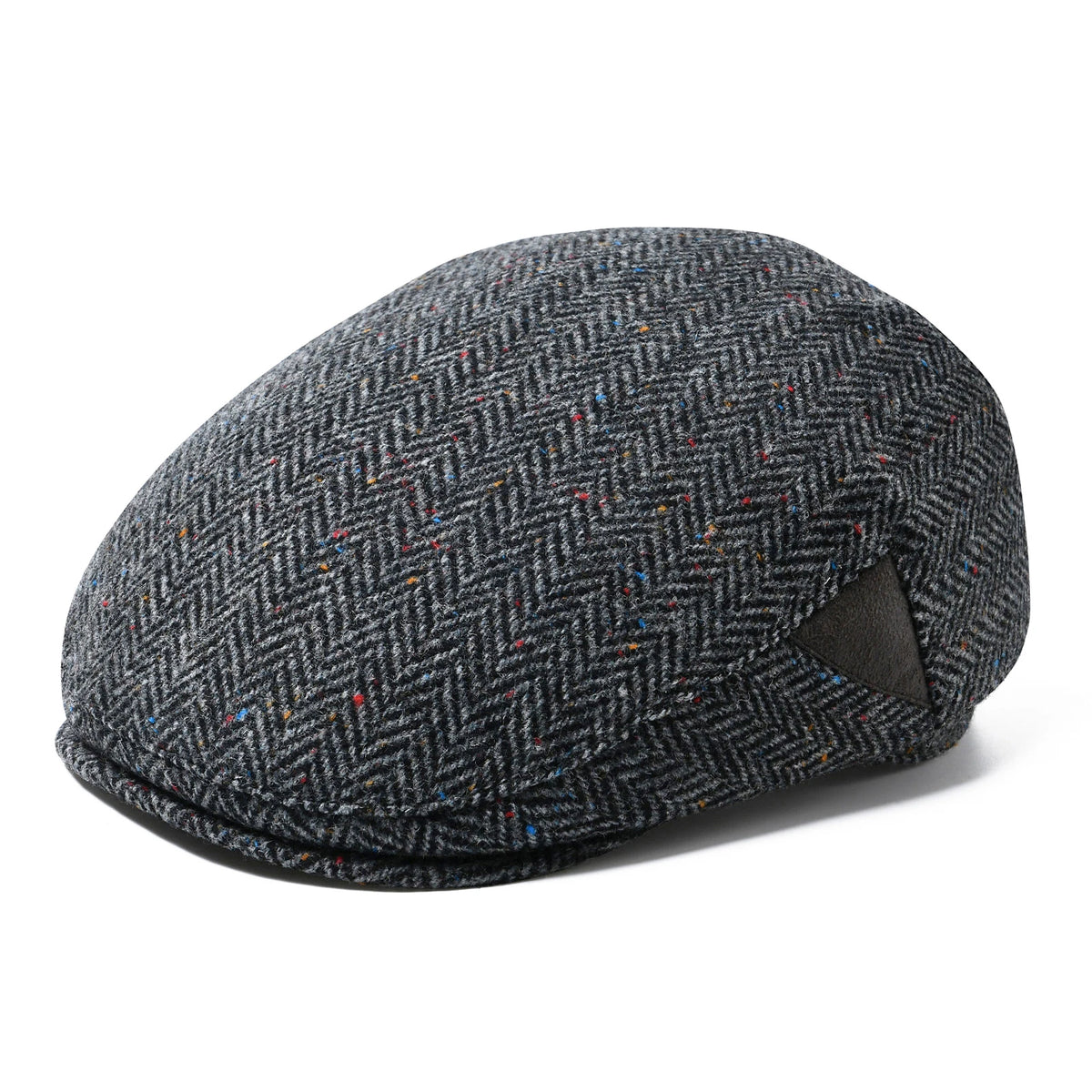 Tweed Herringbone Irish Cap